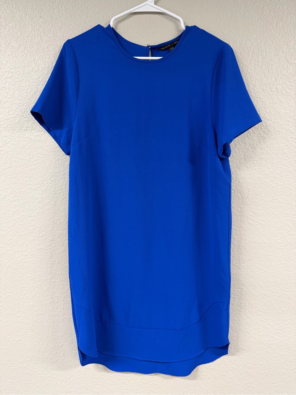 Felicity & Coco Royal Blue Shift Mini Dress
